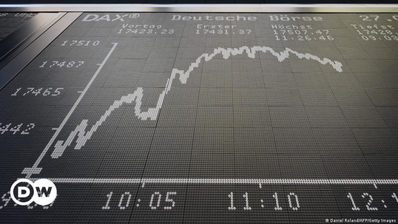 Der deutsche DAX-Index bricht Rekorde angesichts der bevorstehenden Rezession - DW - 29.02.2024


