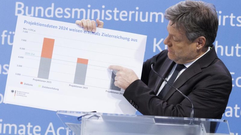 Deutschlands Treibhausgasemissionen sind im vergangenen Jahr stark gesunken, was Hoffnungen auf eine Erreichung des 2030-Ziels weckt

