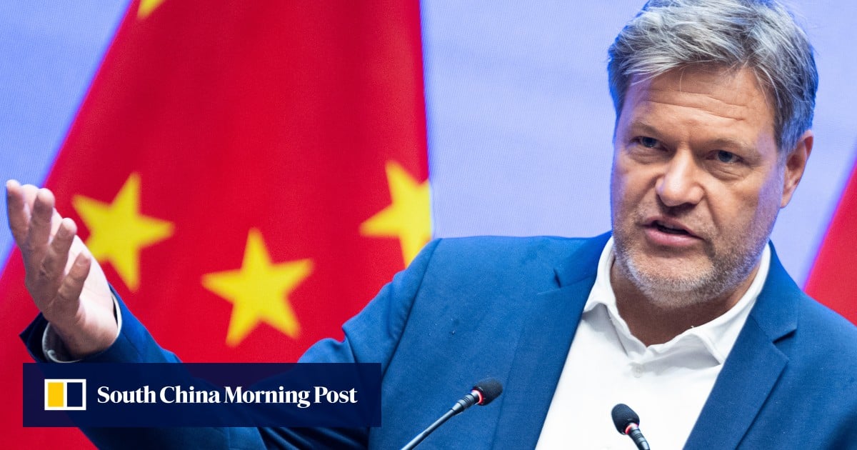 Bundeswirtschaftsminister Robert Habeck forderte China auf, sich von der Kohleenergie zu verabschieden