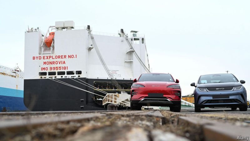 Die Europäische Union belegt chinesische Autohersteller mit riesigen neuen Zöllen

