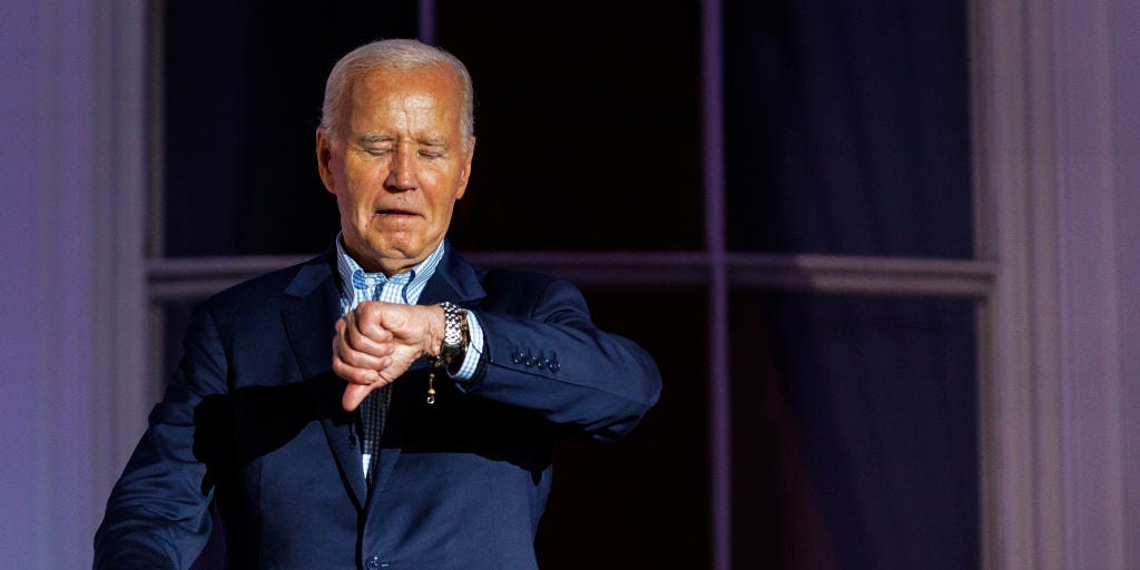 Biden verpasste ein Treffen mit der deutschen Bundeskanzlerin, um zu Bett zu gehen: Bericht